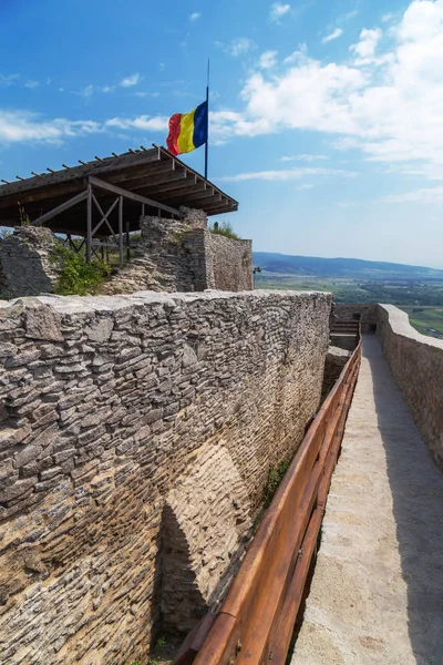 Interior part at the citadel ruins of Deva — Stock Photo, Image