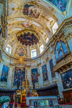 Cattedrale di Sant Alessandro'nun iç kısmı, Bergamo, İtalya
