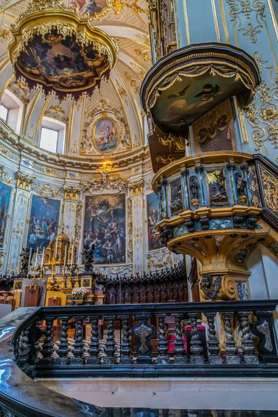 Interior de Cattedrale di Sant Alessandro, Bérgamo, Italia — Foto de Stock