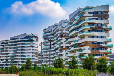 Citylife Ilçe kompleksi, konut mimaronik topluluğu, M