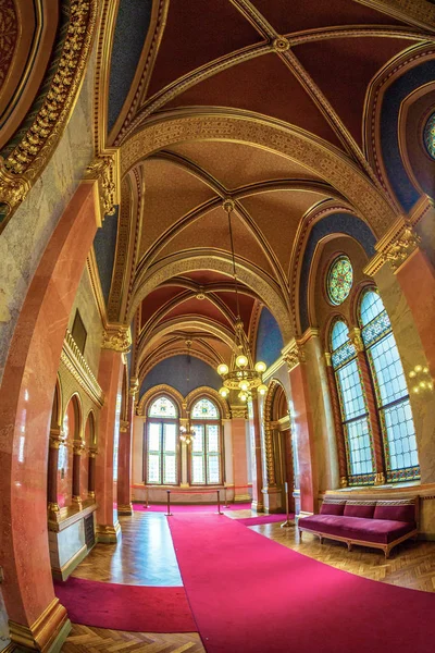 Interior del Parlamento de Budapest, Hungría — Foto de Stock