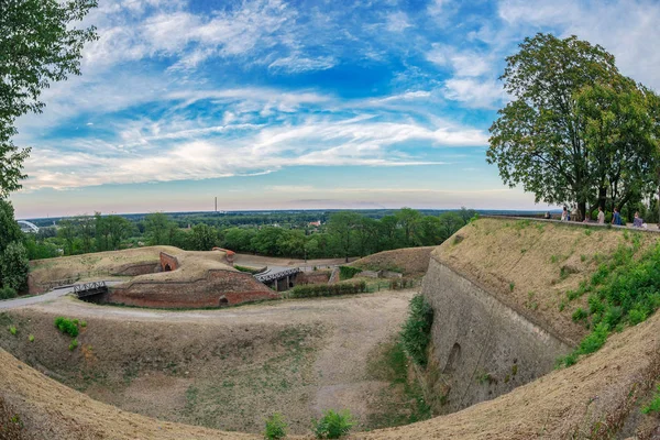 Fortaleza de Petrovaradin en Novi Sad, Serbia — Foto de Stock