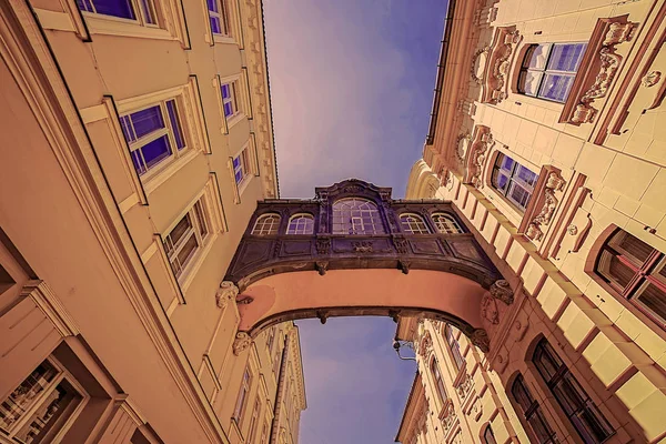 Altes Foto mit Gedenkbrücke in Szeged, Ungarn — Stockfoto