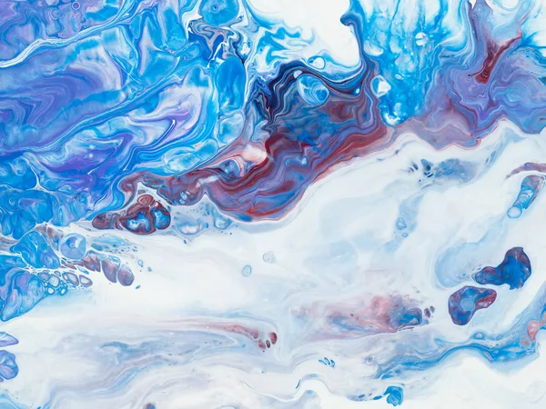 Niebieski Abstrakcja Creative Ręcznie Malowane Tła Szczegół Fragmentu Pędzel Malarstwo — Zdjęcie stockowe