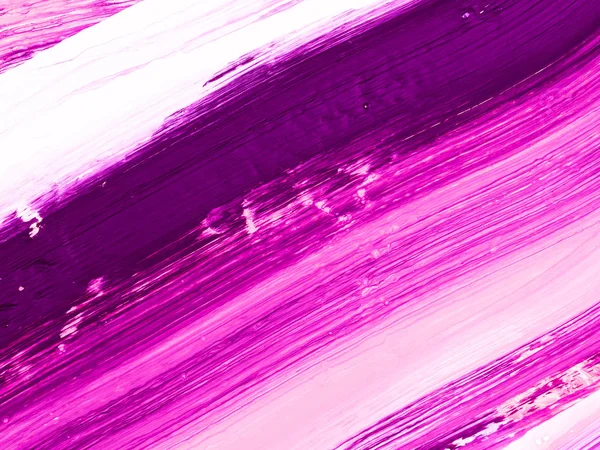 Рожевий Творчий Абстрактний Ручний Пофарбований Фон Крупним Планом Фрагмент Акриловий — стокове фото