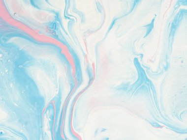 Mavi ve Pembe boyalı arka plan, tuval üzerine akrilik resim yakın çekim parça ver. Modern sanat. Çağdaş sanat.