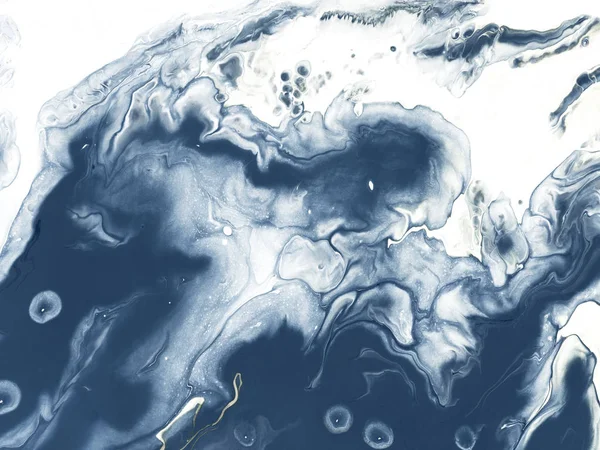 Mavi yaratıcı soyut resim arka plan, resim, duvar kağıdı, doku parçası. Modern sanat. Çağdaş sanat.