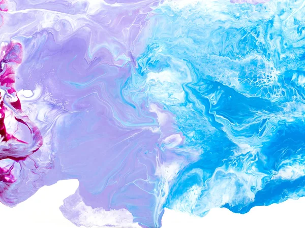 Синий Фиолетовый Абстрактный Фон Живописи Фрагмент Картины Обои Фактура Современное — стоковое фото