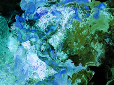 Altın mermer soyut el boyalı arka plan, yakın çekim tuval üzerine akrilik boya ile pembe. Çağdaş Sanat.