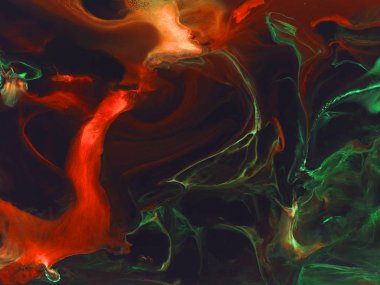 Neon Soyut El boyalı arka plan, canlı renkler, doku, duvar kağıdı.