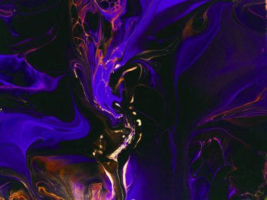 Neon Soyut El boyalı arka plan, canlı renkler, doku, duvar kağıdı.