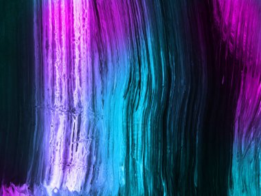 Neon fırça dokusu, Soyut El boyalı arka plan, canlı renkleri, boya desen.
