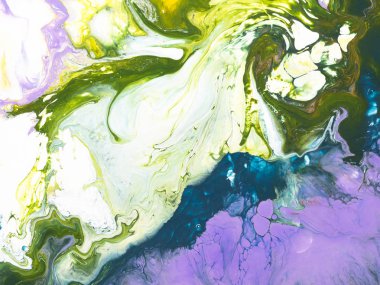 Yaratıcı soyut el boyalı arka plan, duvar kağıdı, doku, tuval üzerine akrilik resim close-up. Modern sanat. Çağdaş Sanat.