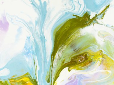 Soyut yaratıcı el boyalı arka plan, duvar kağıdı, doku, tuval üzerine akrilik resim close-up. Modern sanat. Çağdaş Sanat.