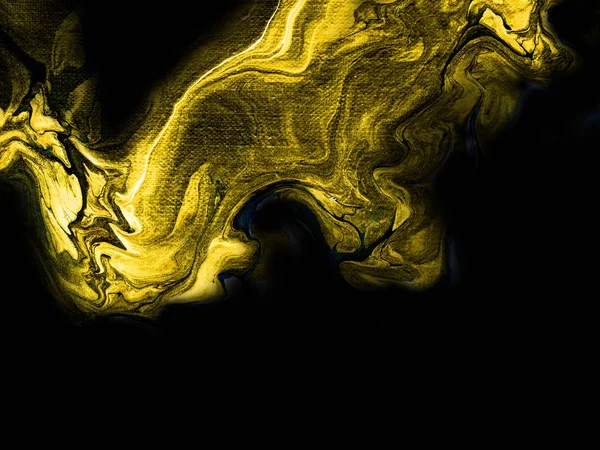Marbre d'or abstrait peint à la main fond — Photo