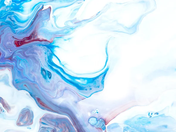 Синий креативный абстрактный фон, мраморная текстура , — стоковое фото