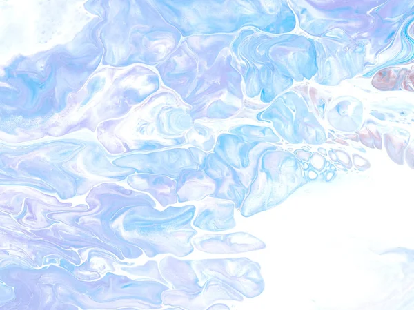 Azul criativo abstrato pintado à mão fundo, papel de parede, textu — Fotografia de Stock