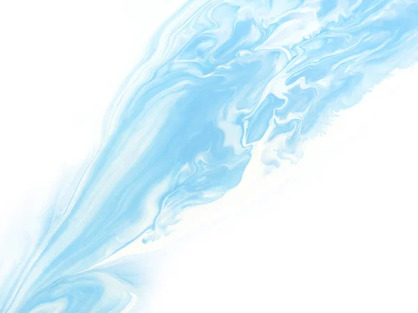Niebieski marmuru abstrakcyjne ręcznie malowane tła. — Zdjęcie stockowe