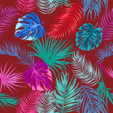 vektör tropikal seamless modeli