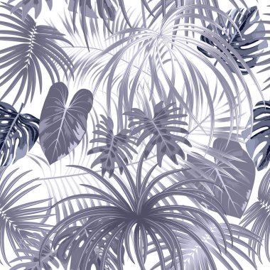 tropikal vektör seamless modeli.