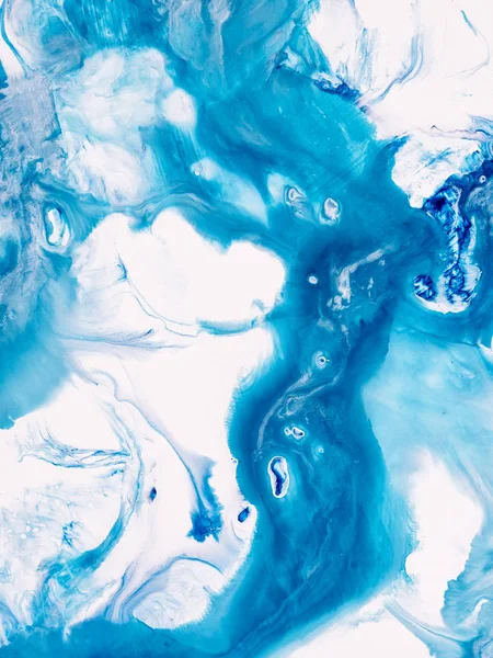 Синяя мраморная текстура . — стоковое фото