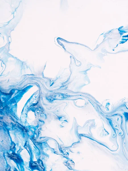 Синяя мраморная текстура . — стоковое фото