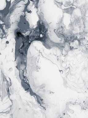 Siyah Mermer yaratıcı soyut el boyalı arka plan