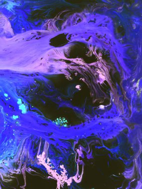 Soyut sanat yaratıcı el arka planını paintin akrilik boyalı
