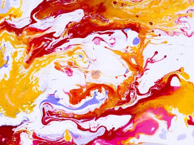 Yaratıcı renkli soyut el boyalı arka plan