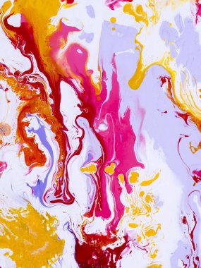 Yaratıcı renkli soyut el boyalı arka plan