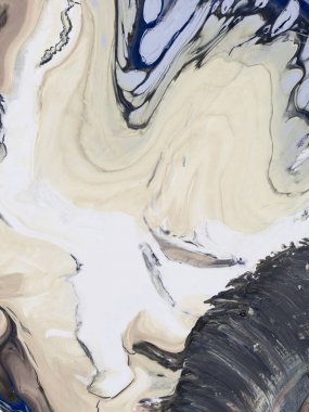 Soyut sanat yaratıcı el arka planını paintin akrilik boyalı