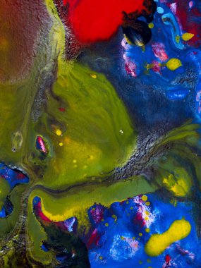 Soyut parlak el boyalı arka plan