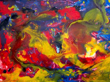 Soyut parlak el boyalı arka plan