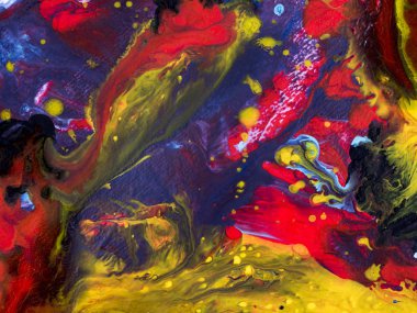 Soyut parlak el boyalı arka plan