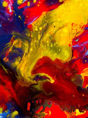 Soyut parlak el boyalı arka plan