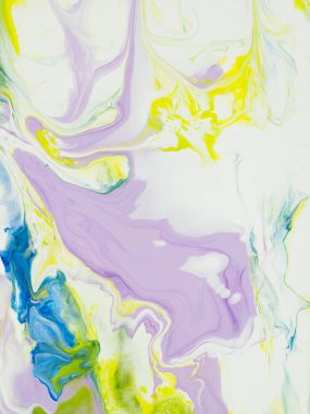 Soyut sanat yaratıcı el arka planını paintin akrilik boyalı
