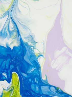 Soyut sanat yaratıcı el arka planını paintin akrilik boyalı