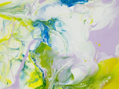 Soyut sanat yaratıcı el arka planını paintin akrilik boyalı