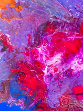 Soyut parlak el boyalı arka plan.