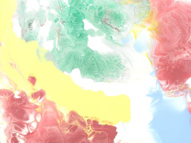 Yaratıcı soyut renkli el boyalı arka plan, mermer textu