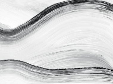 Siyah ve beyaz yaratıcı soyut el b ile arka plan boyalı