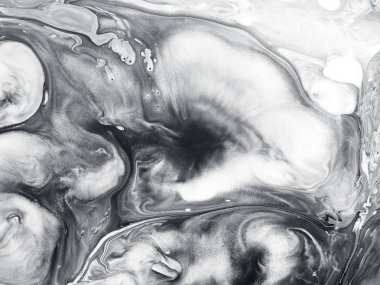 Siyah ve beyaz yaratıcı soyut el boyalı arka plan, Wallpaper