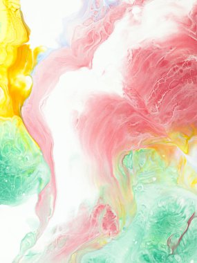 Yaratıcı soyut renkli el boyalı arka plan, mermer textu