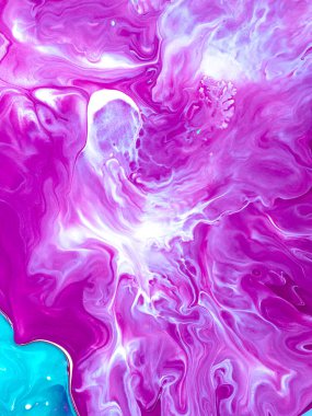 Pembe yaratıcı soyut el boyalı arka plan, Mermer doku