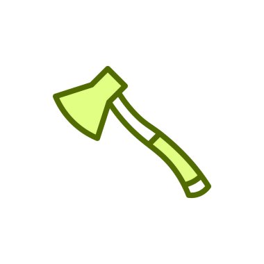 Her Amaç İçin Dolu Biçimli Bıçak Simgesi Vektör İllüstrasyonu