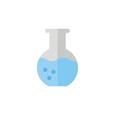 Herhangi Bir Amaç İçin Düz Biçimli Bilim Simgesi Vektör İllüstrasyonu