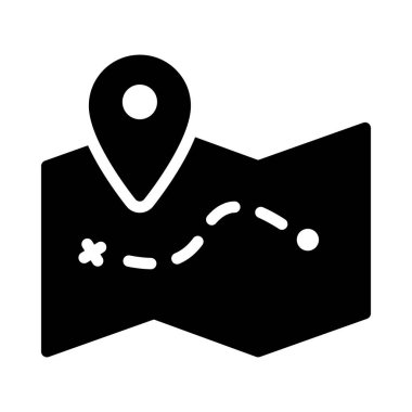 Herhangi Bir Amaç İçin Satır Biçiminde Simge Vektör Resmini Haritala