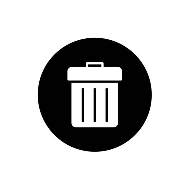 Herhangi Bir Amaç için Simge Vektör İllüstrasyonunu Çöpe at