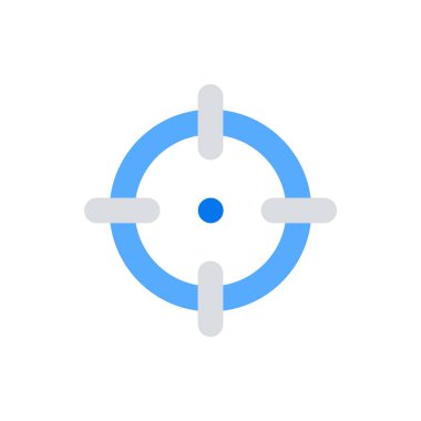 Herhangi Bir Amaç İçin Düz Biçimli Simge Vektör Resimlemesi