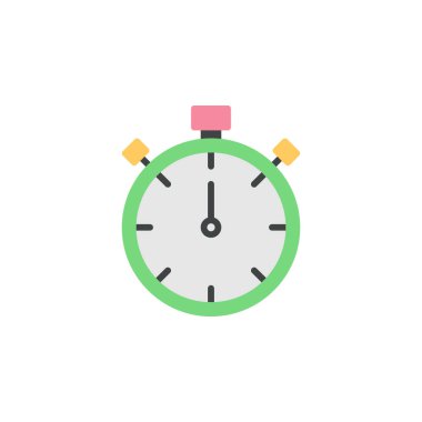 Herhangi Bir Amaç İçin Düz Biçim Simge Vektör İllüstrasyonu